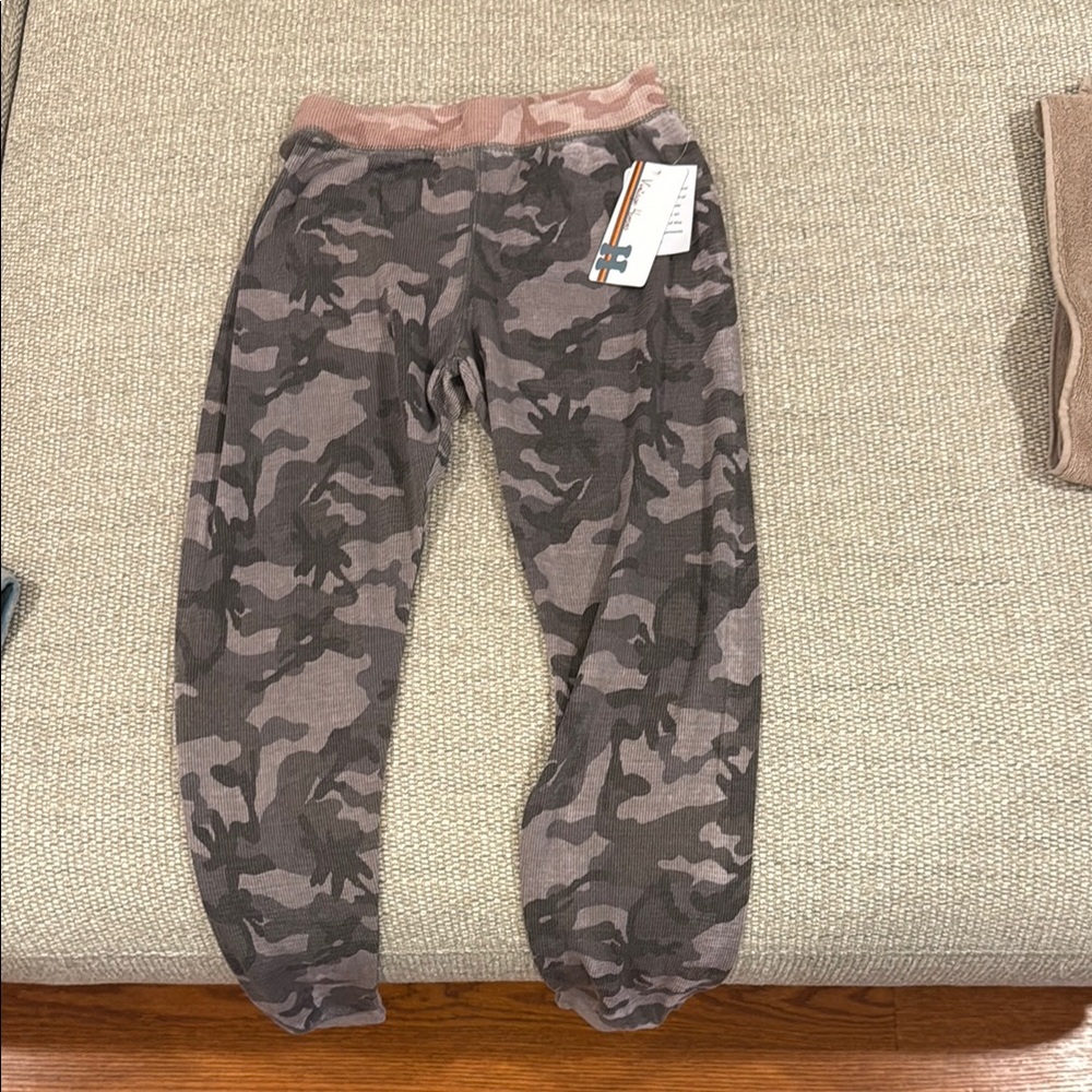 Vintage Havana Gray and Brown Camouflage Joggers